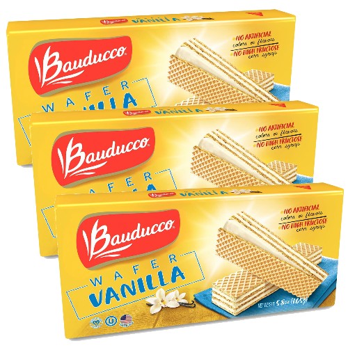 Bauducco  Vanilla Wafer  5 oz Pack of 3