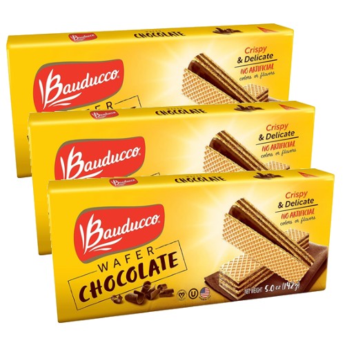 Bauducco Chocolate Wafer 5 oz Pack of 3