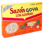 Goya Sazon Mix With Saffron