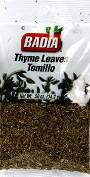 Badia thyme leaves 1/2 oz