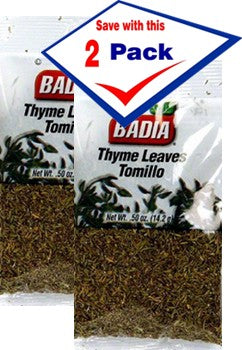 Badia Thyme Leaves 0.5 oz Pack of 2