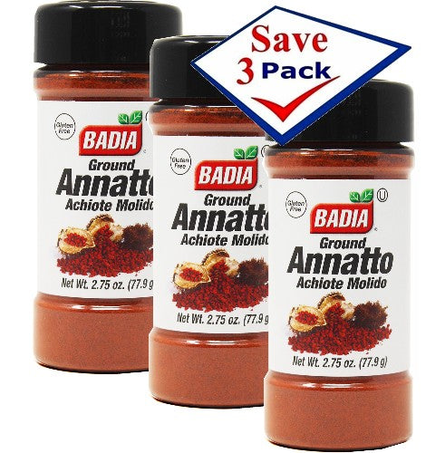 Badia Annatto Ground 2.75 oz Pack of 3