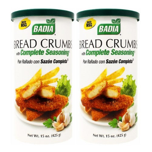 Badia Bread Crumbs with Complete Seasoning 15 oz. Pack of 2