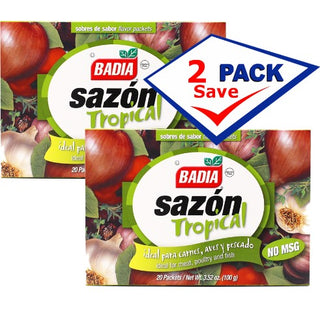 Badia Sazon Tropical 3.52 oz Pack of 2