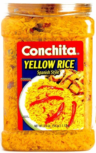 Conchita Yellow Rice.  Spanish Style 3.25  Lbs