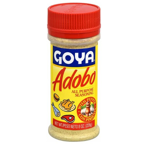 Adobo Goya Seasoning With Pepper 8 Oz