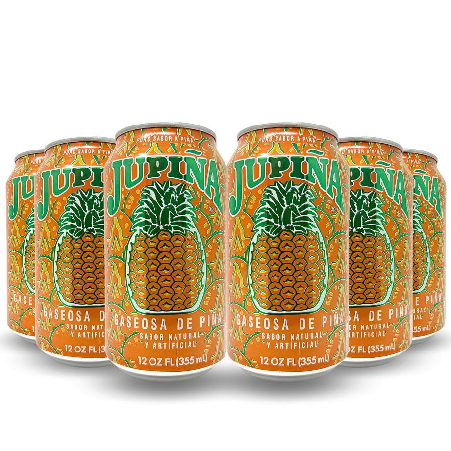 Jupiña Pineapple Drink Six Pack 12 Oz Cans – CubanFoodMarket