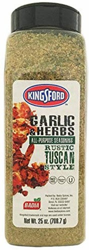 Kingsford Garlic and Herb Seasoning 25 Oz PAck of 3