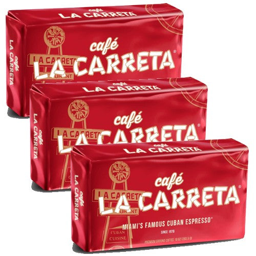 Cafe La Carreta 10 oz Pack of 3