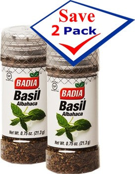 Badia Basil Leaves 0.75 Pack of 2