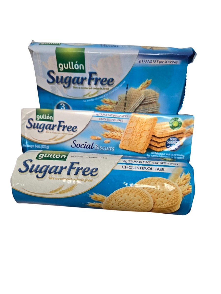 Gullón Sugar-Free Cookies Bundle | Diabetic-Friendly – CubanFoodMarket