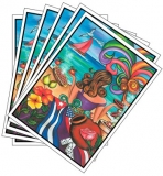 "Invitation card. ""Generation Cuban"". Set of 6"