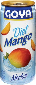 Goya Diet Mango Nectar Mango Diet 9.6 Oz