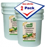 Badia Rotisserie Chicken Seasoning-No Msg 30 Lbs Pack of 2