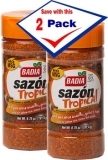 Badia Saz󞠔ropical with Annatto & Coriander 6.75 oz Pack of 2