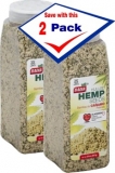 Badia Hulled Hemp Seeds 20 oz. Pack of 2