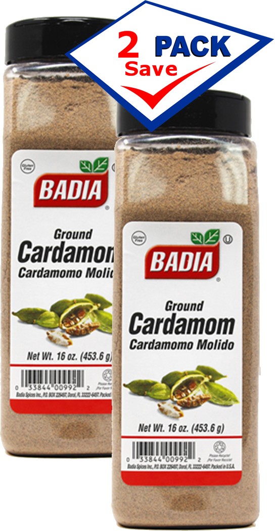 2.5 oz Jar Badia Organic/Ground/Cardamom/Powder/Cardamomo/Organico/Polvo/ Molido