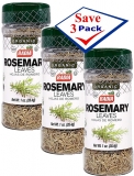 Badia Rosemary Leaves Organic 1 oz Pack of 3