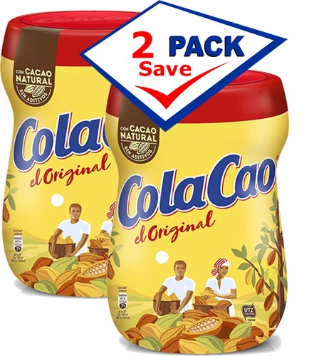 Original Cola Cao Chocolate Drink Mix 3 Pack 