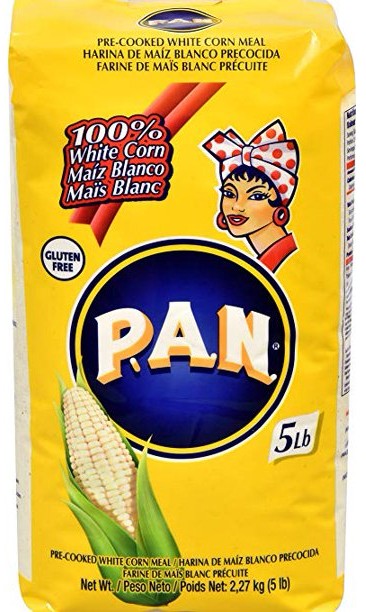 Harina P.A.N Pre-Cooked White Corn Meal 5 lbs: CUBANFOODMARKET.COM