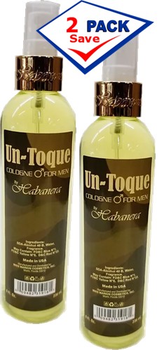 Un Toque Cologne by Habanera 8 oz Pack of 2