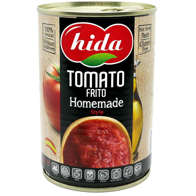 TOMATE FRITO HIDA 500 GR.+15 %