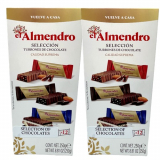 Chocolate Turron Assortment By El Almendro Pack of 2