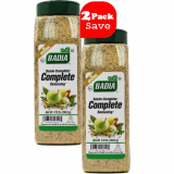 Badia complete seasoning. Family size 1.75 lbs. 2 pack.