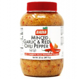 Badia Minced Garlic & Red Chili Pepper – 32 oz