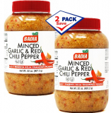 Badia Minced Garlic & Red Chili Pepper – 32 oz Pack Of 2