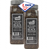 Badia Butcher Block Black Pepper. 16 oz 2 pack.
