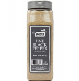 Badia Black Pepper Ground Fine 16 oz