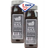 Badia Whole Black Pepper 16 oz. 2 pack.