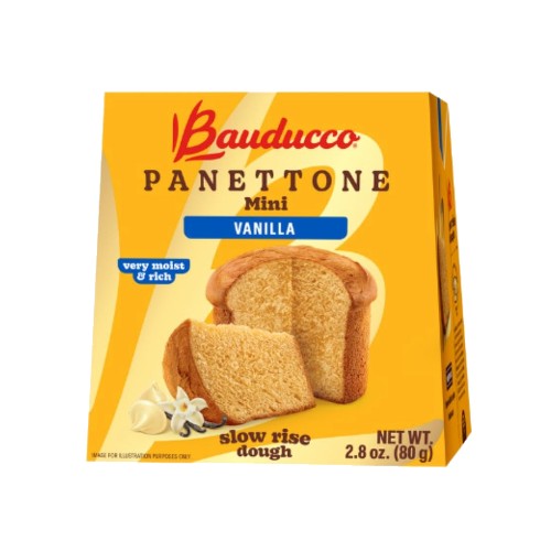 Mini Panettone Vanilla by Bauducco 2.8 oz