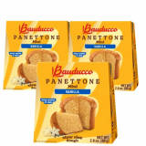 Mini Panettone Classic by Bauducco 2.8 oz Pack of 3