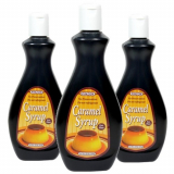 Pinzon caramel syrup for flans and puddings  22 oz Pack of 3