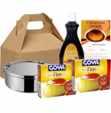 Flan Kit. Mold, Mix, Caramel & FREE RECIPES