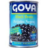 Goya Black Beans Low in Sodium 15.5 oz