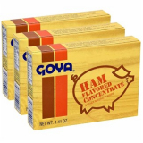 Goya Goya Ham Flavor Concentrate. 8 individual envelopes.  1.41 oz Pack of 3