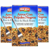 Iberia Rice with Black Beans Box 8 oz Pack of3