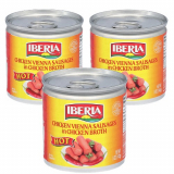 Iberia Hot Chicken Vienna Sausages 5 oz Pack of 3