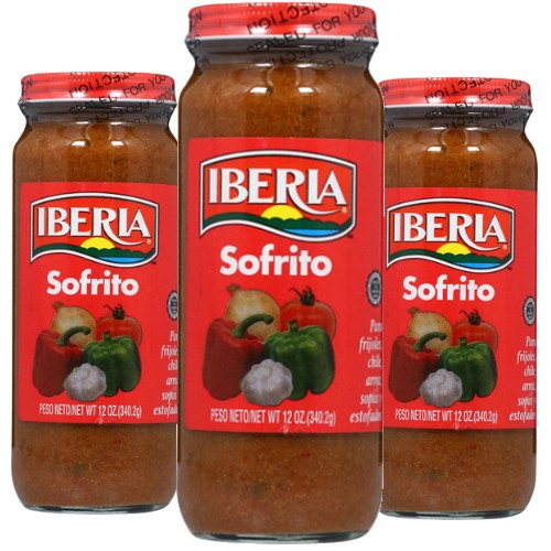 Iberia Sofrito Seasoning 12 oz Pack of 3