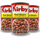Kirby red beans 15 oz. Pack of 3