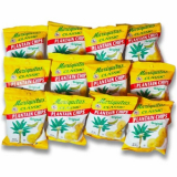 Plantain Chips Regular Flavor.  Individual Size. 1 oz each.  Pack of 12