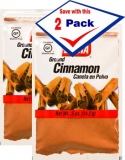 Badia Cinnamon Powder 0.5 oz Pack of 2