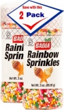 Badia Rainbow Sprinkles 3 oz Pack of 2