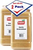 Badia Garlic Granulated 5.5 lbs Pack of 2
