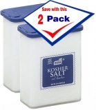 Badia Kosher Salt Can 8 oz Pack of 2