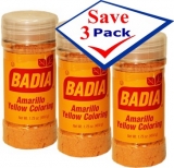 Badia Yellow Coloring/Amarillo (standard) 1.75 oz Pack of 3
