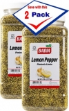Badia Lemon Pepper Seasoning 6 lbs Pack of 2